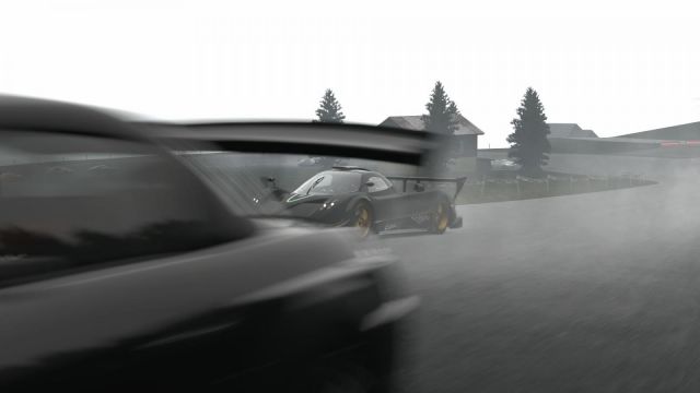 Pagani Zonda R at Eiger Nordwand Short Track through S2000 wing