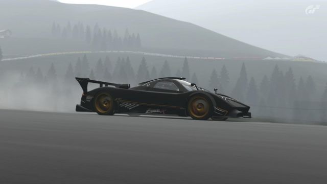 Pagani Zonda R at Eiger Nordwand Short Track