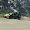 Ford Focus WRC panning shot at Eiger Nordwand K Trail