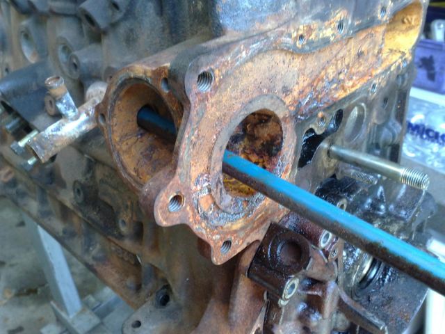Heater Hose Feed Removal 1