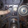 Timing Tensioner 09   Idler Old Location